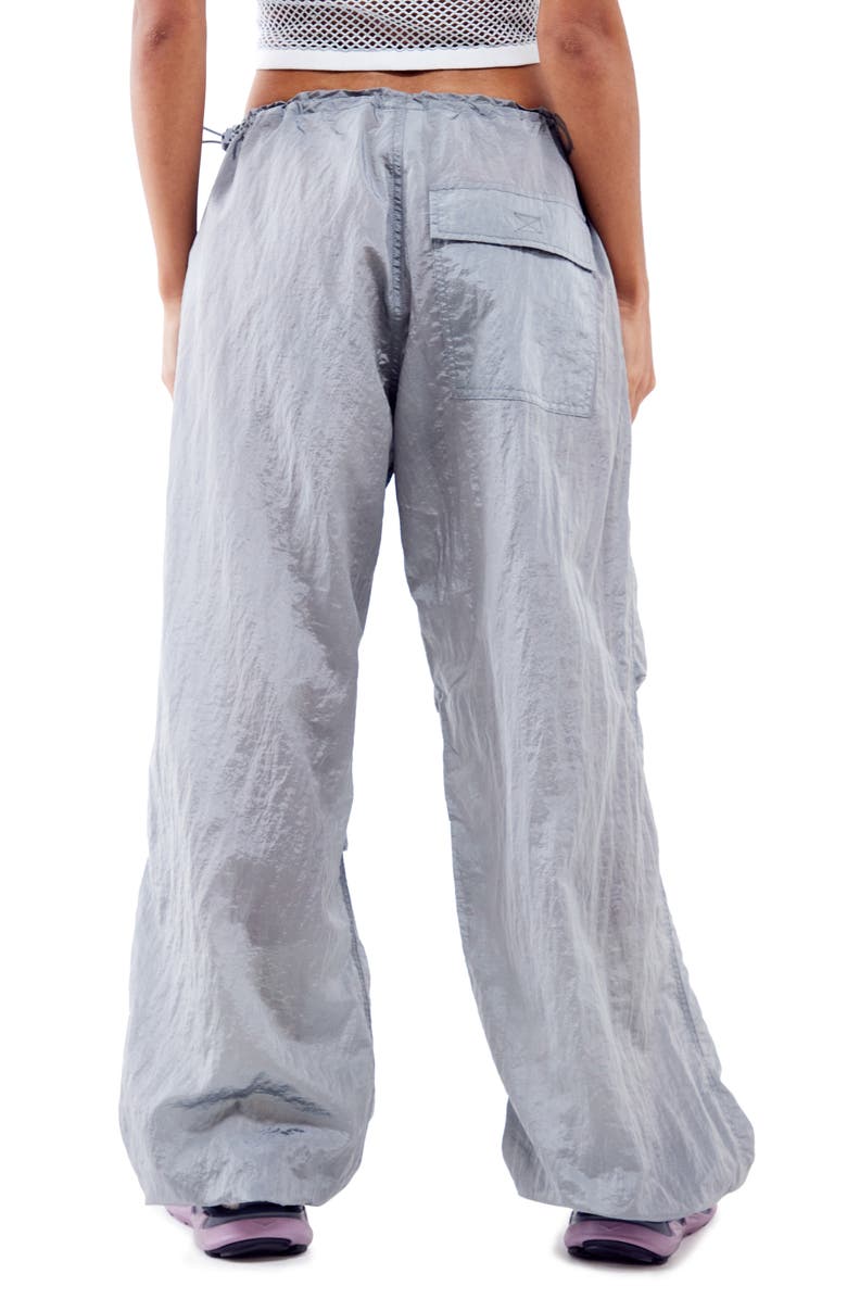 Iets Frans Shiny Baggy Parachute Pants, Alternate, color, 