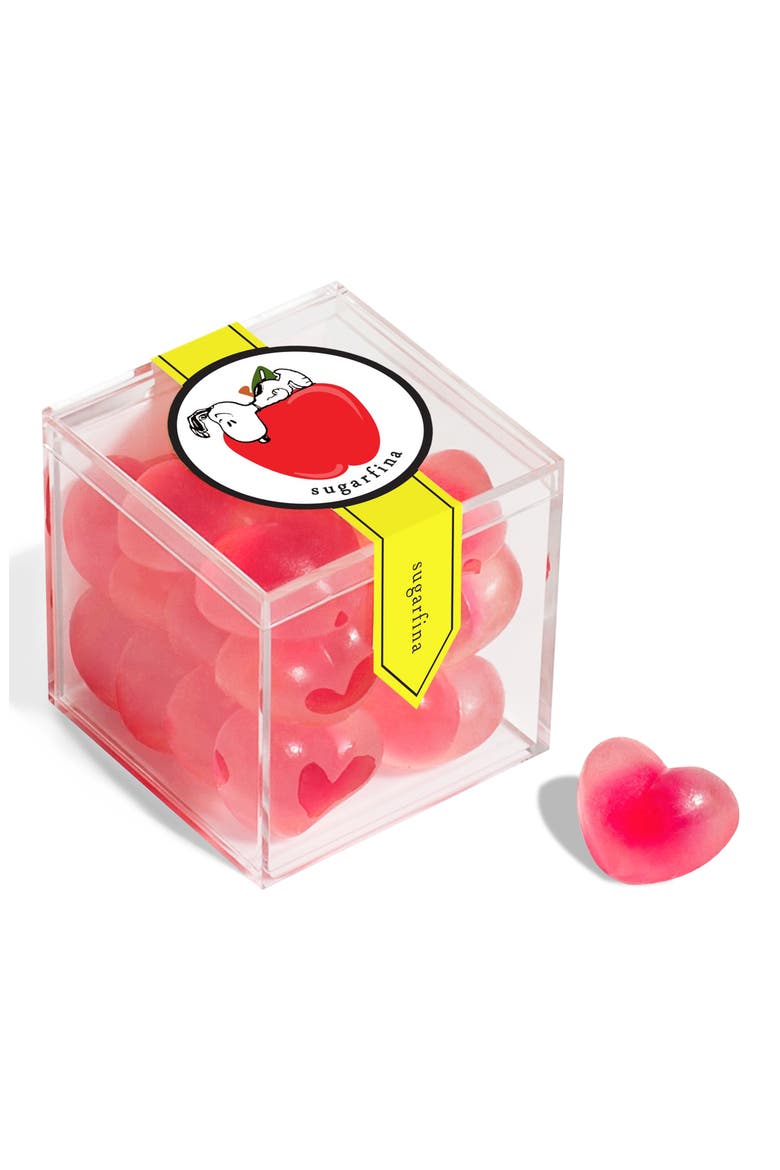 4-Pack Snoopy Strawberry Hearts Gummies, Alternate, color, NO COLOR