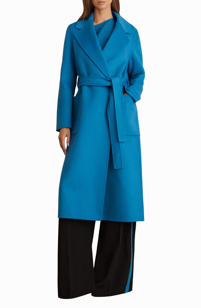 Reiss Lucia Coat, Main, color, Blue