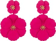 EYE CANDY LOS ANGELES Floral Drop Earrings