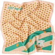 Lost Pattern "Pan Pan" Silk Bandana