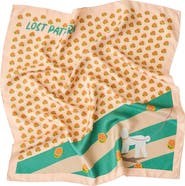 Lost Pattern "Pan Pan" Silk Bandana