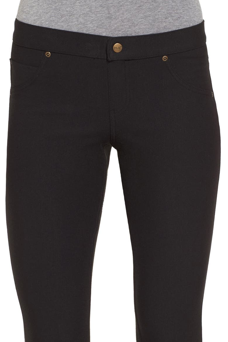 Fleece Lined Leggings, Alternate, color, BLACK