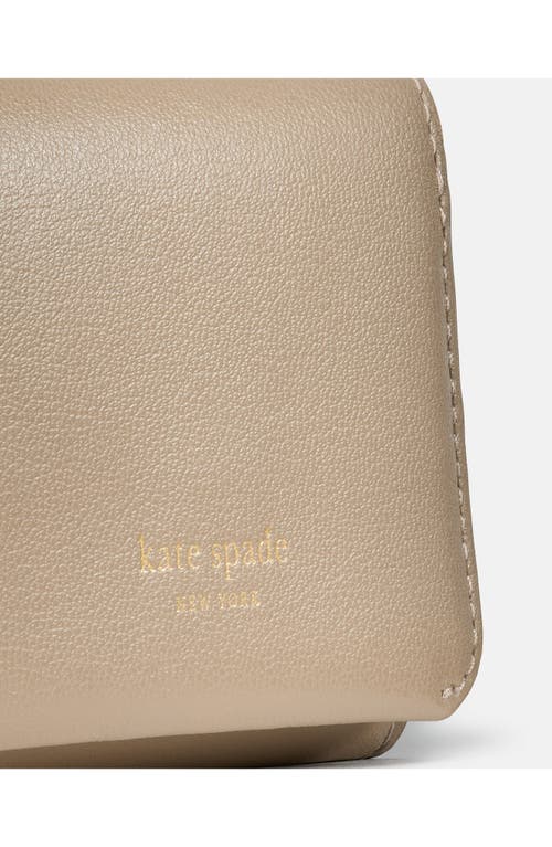 Kate Spade New York Grace Leather Card Case In Brown