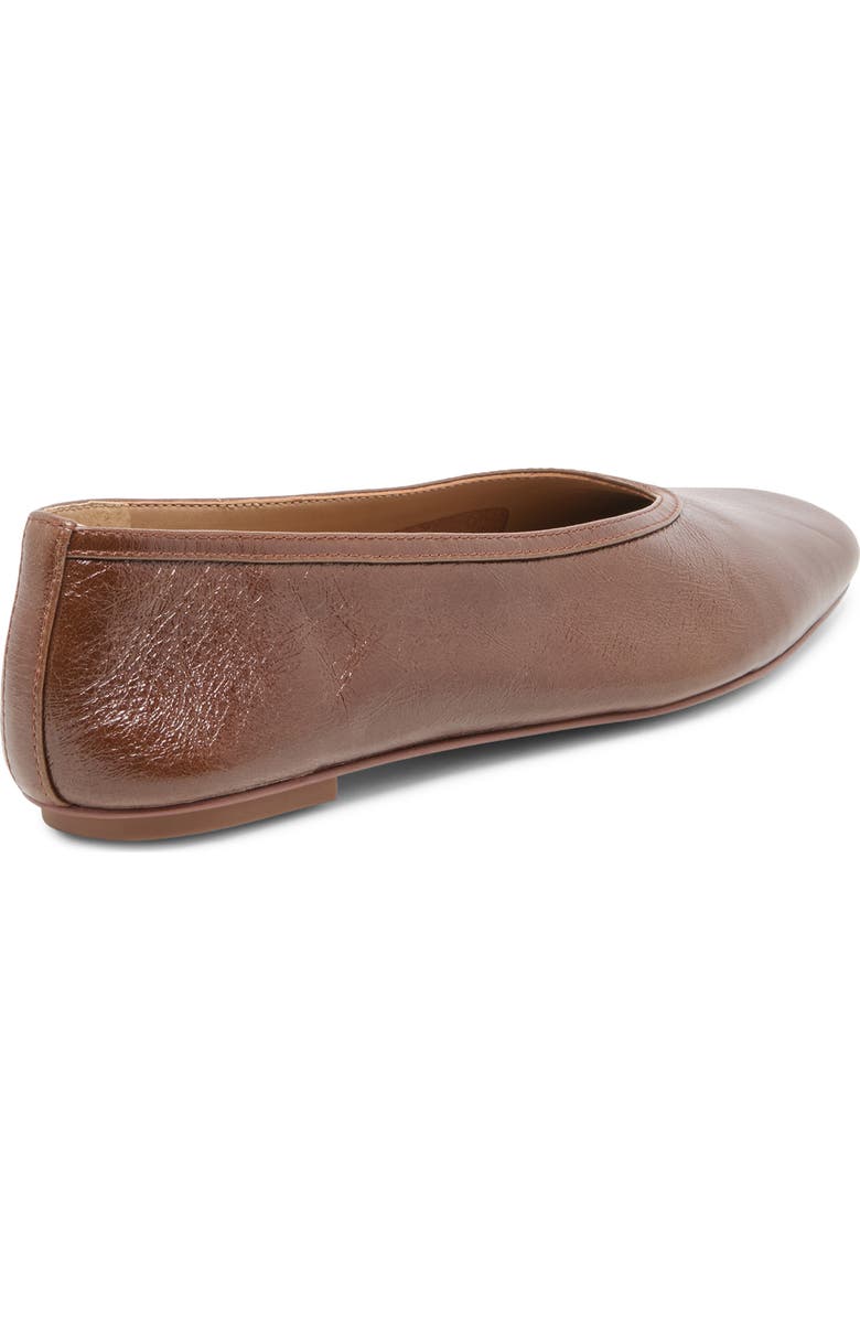 Dolce Vita Caret Flat, Alternate, color, Russet Leather