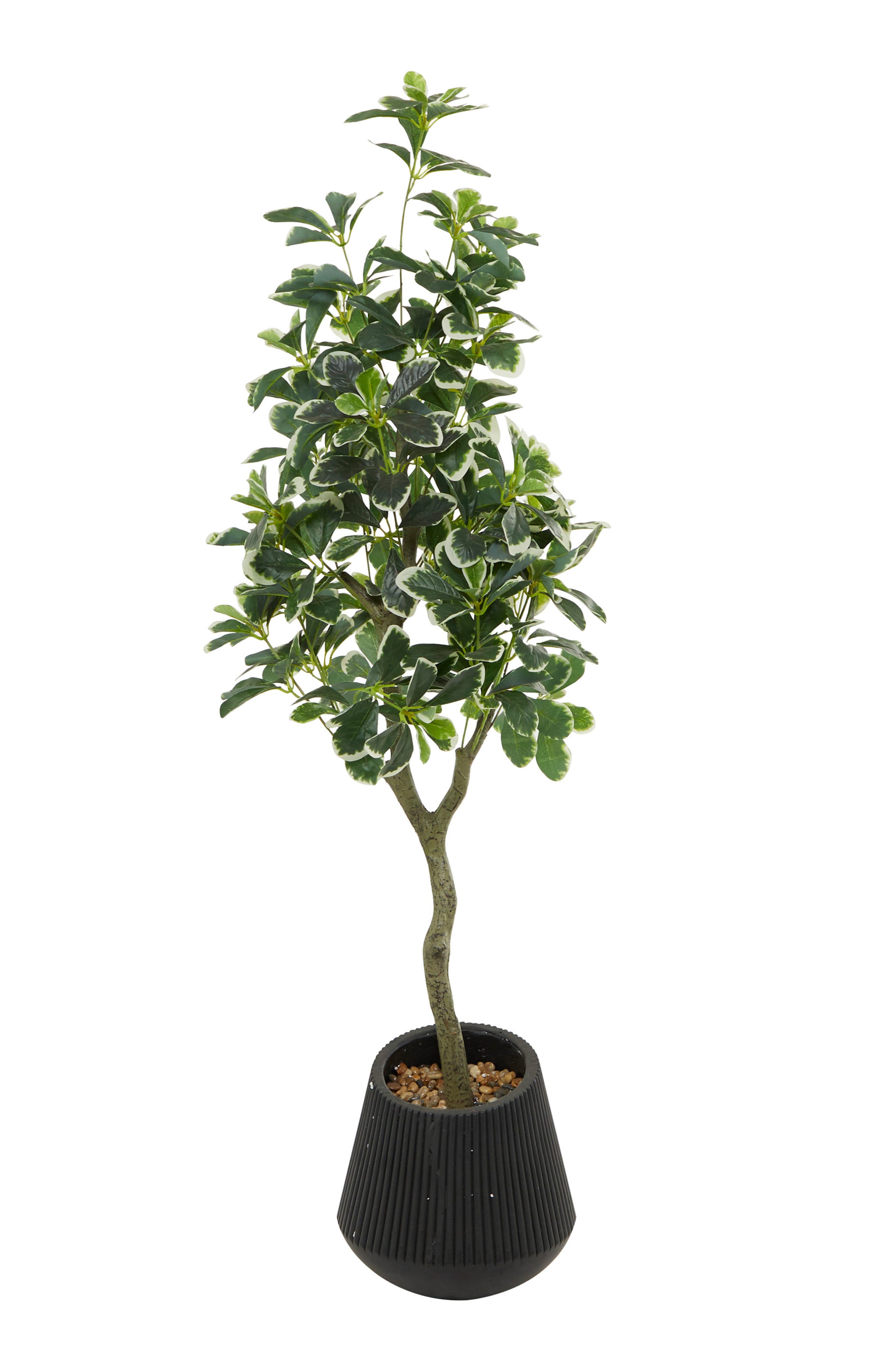 GINGER BIRCH STUDIO Green Faux Foliage Potted Artificial Eucalyptus Tree