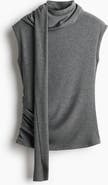 H&M Scarf-collar Top