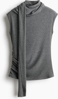 H&M Scarf-collar Top