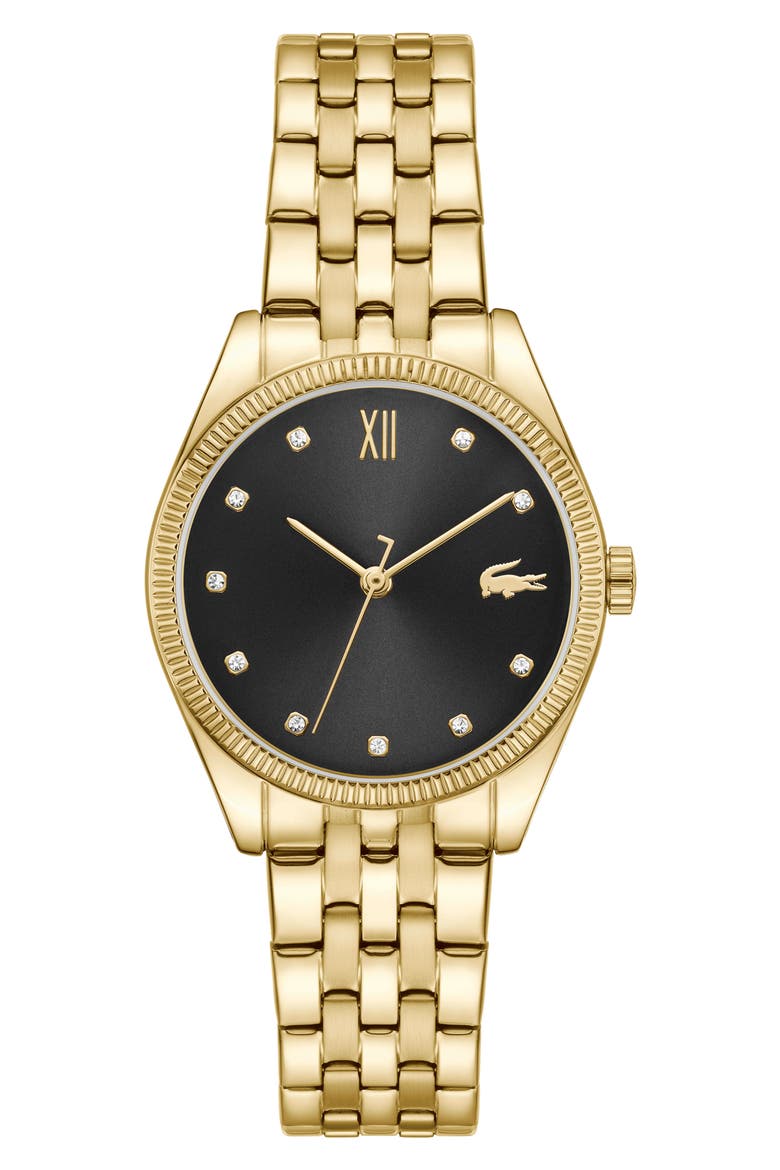 Parisienne Bracelet Watch, 30mm, Main, color, BLACK