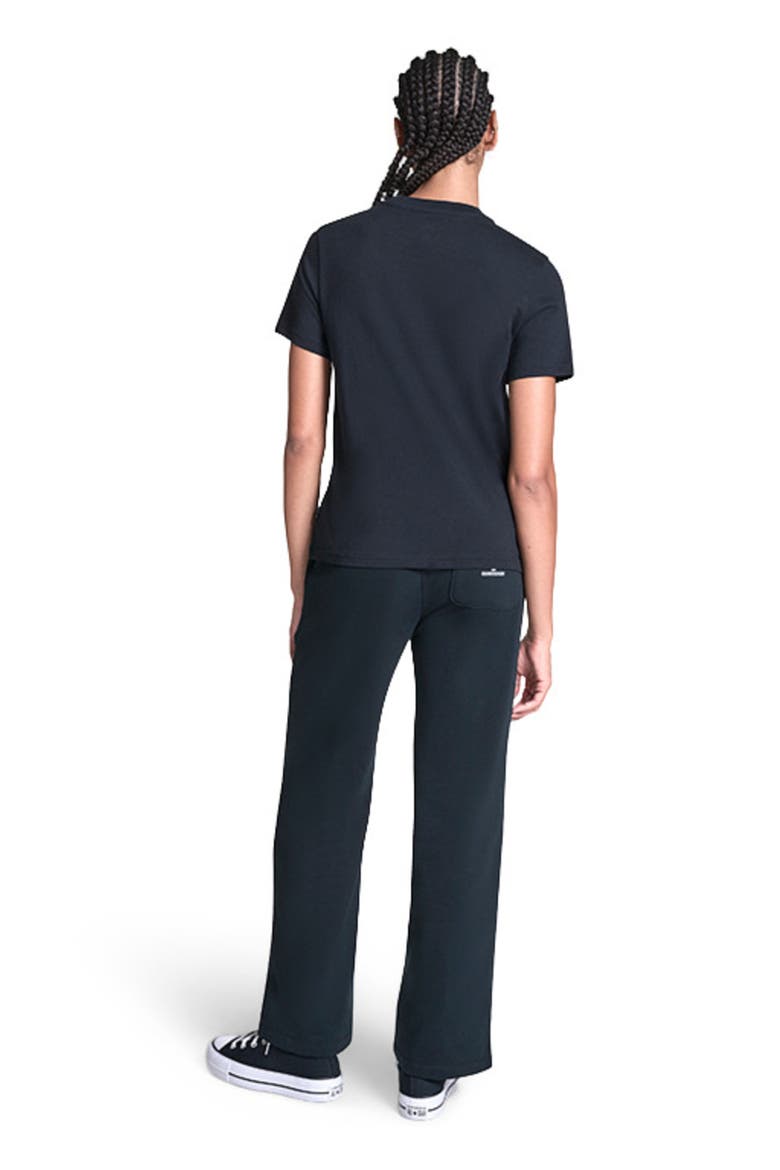 Trio Embroidered T-Shirt, Alternate, color, CONVERSE BLACK