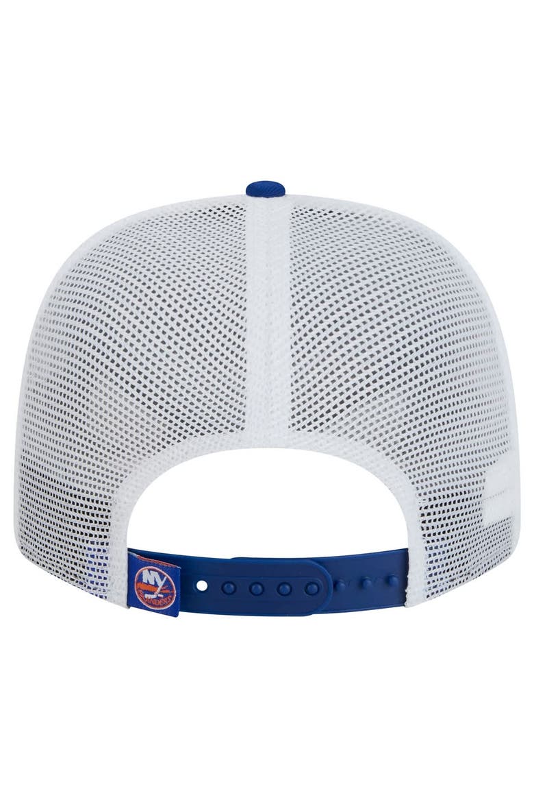 Men's New Era Royal New York Islanders Core Trucker 9SEVENTY Stretch-Snap Hat, Alternate, color, Royal