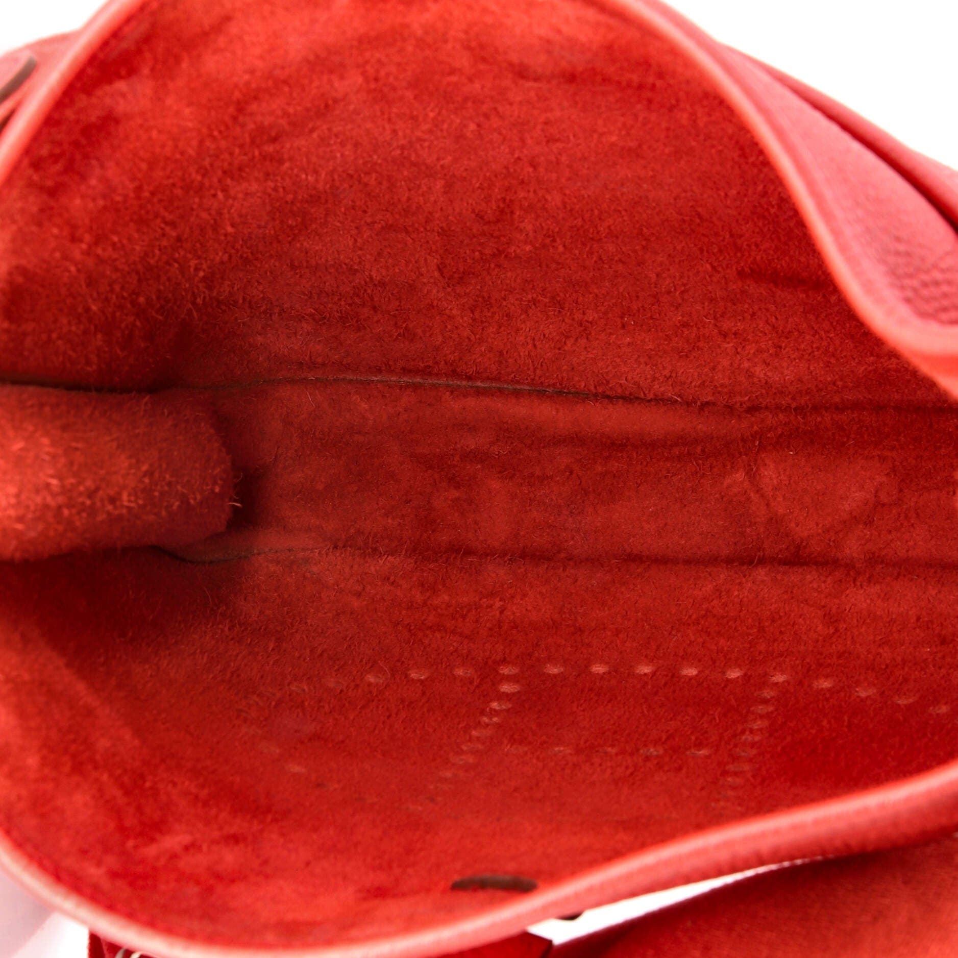 Pre-Owned Hermes Evelyne Bag Gen III Clemence PM, Alternate, color, Bougainvillier