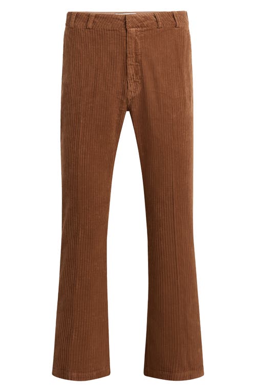 Hudson Jeans Walker Cotton Trouser Pants In Brown