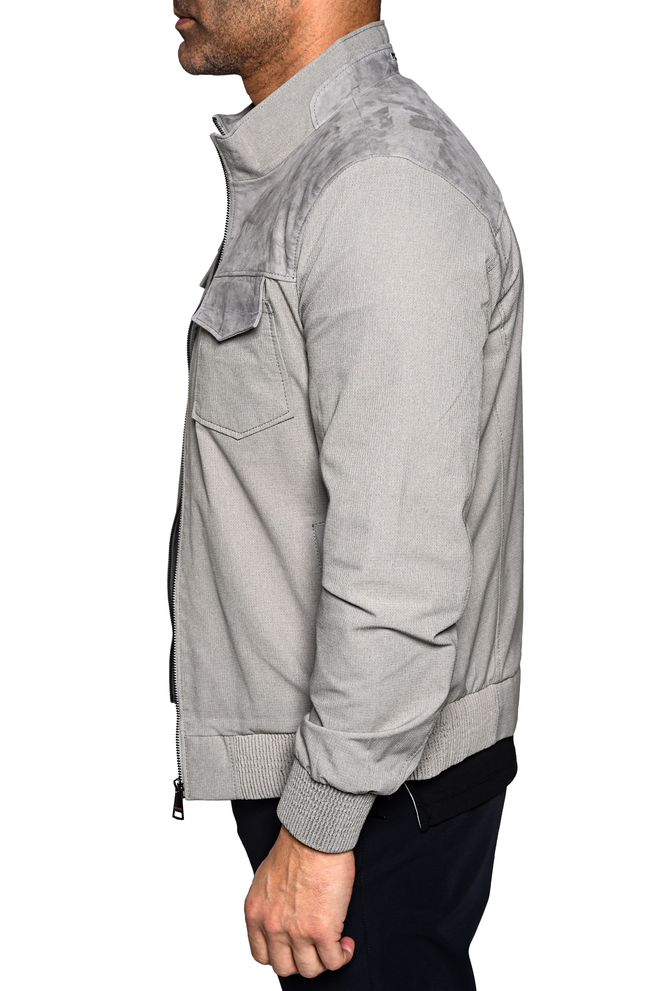 Suede Trim Jacket - image 2