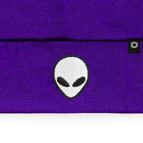 Dalix Alien Beanie In Purple