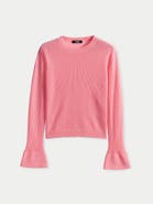 Gobi Cashmere Cashmere Bell-Sleeve Sweater