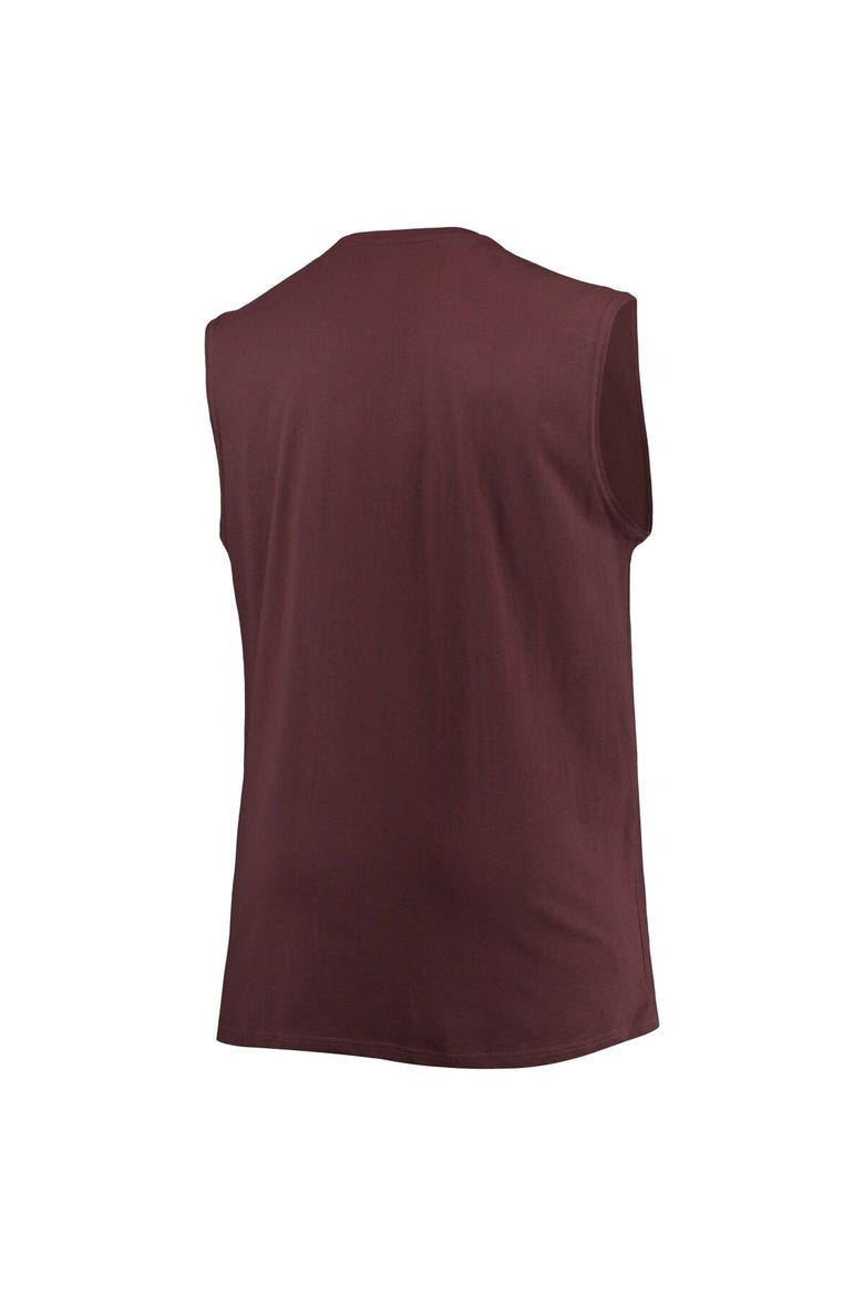Men's Brown Cleveland Browns Big & Tall Muscle Tank Top, Alternate, color, Brown
