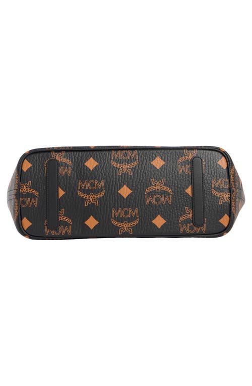 Mcm Aren Tote Bag In Black