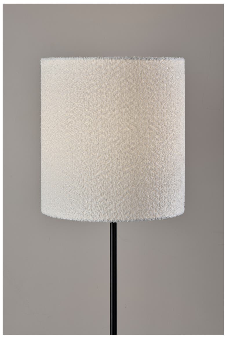Brielle Floor Lamp, Alternate, color, BLACK