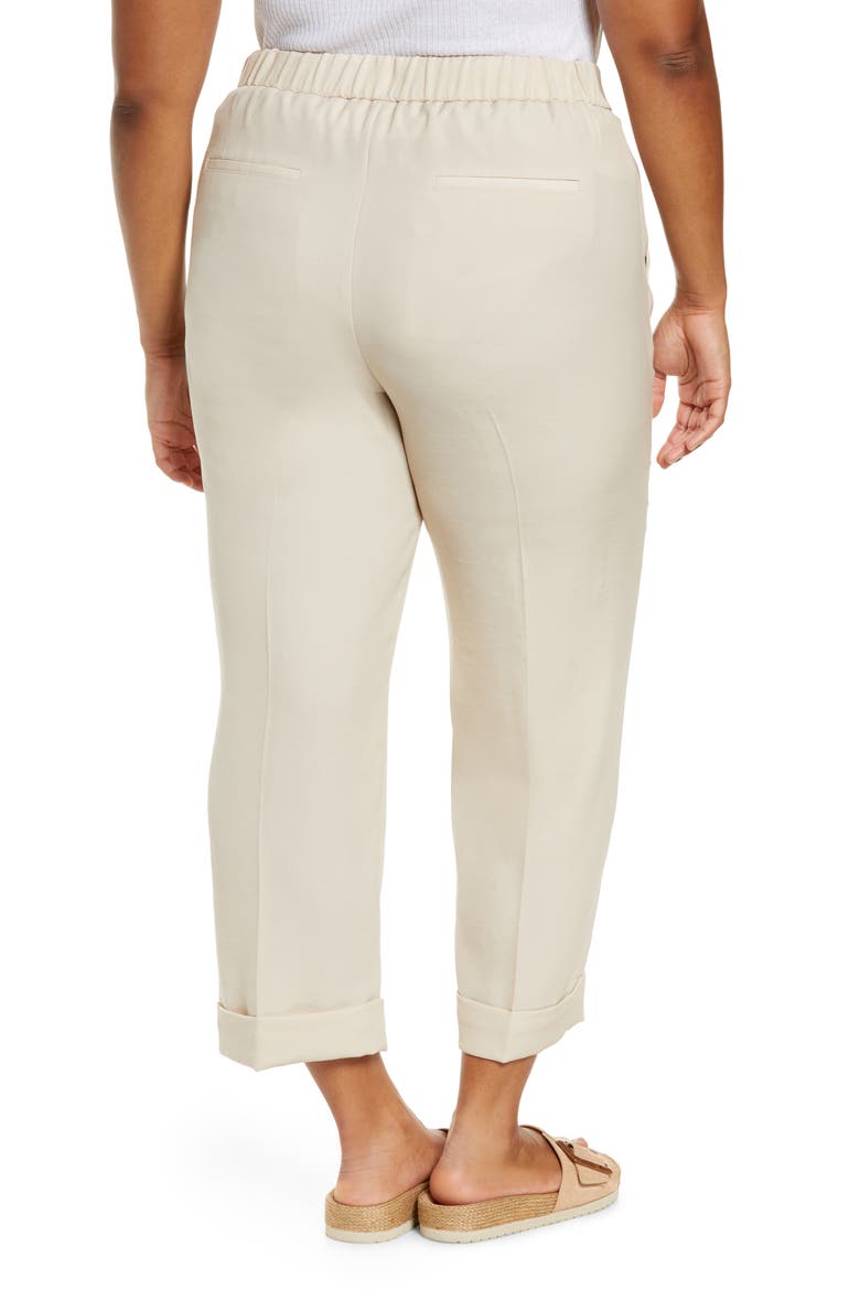 Tapered Cuff Pull-On Pants, Alternate, color, SANDSTONE