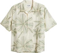 Corridor Floral Appliqué Camp Shirt