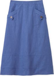 Cartolina Alice Linen Skirt