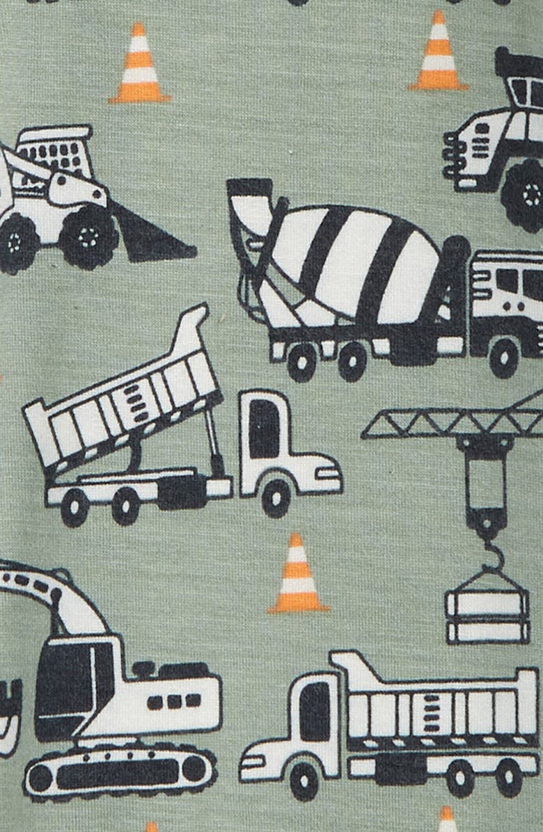 Bestaroo Construction Site Romper, Alternate, color, 