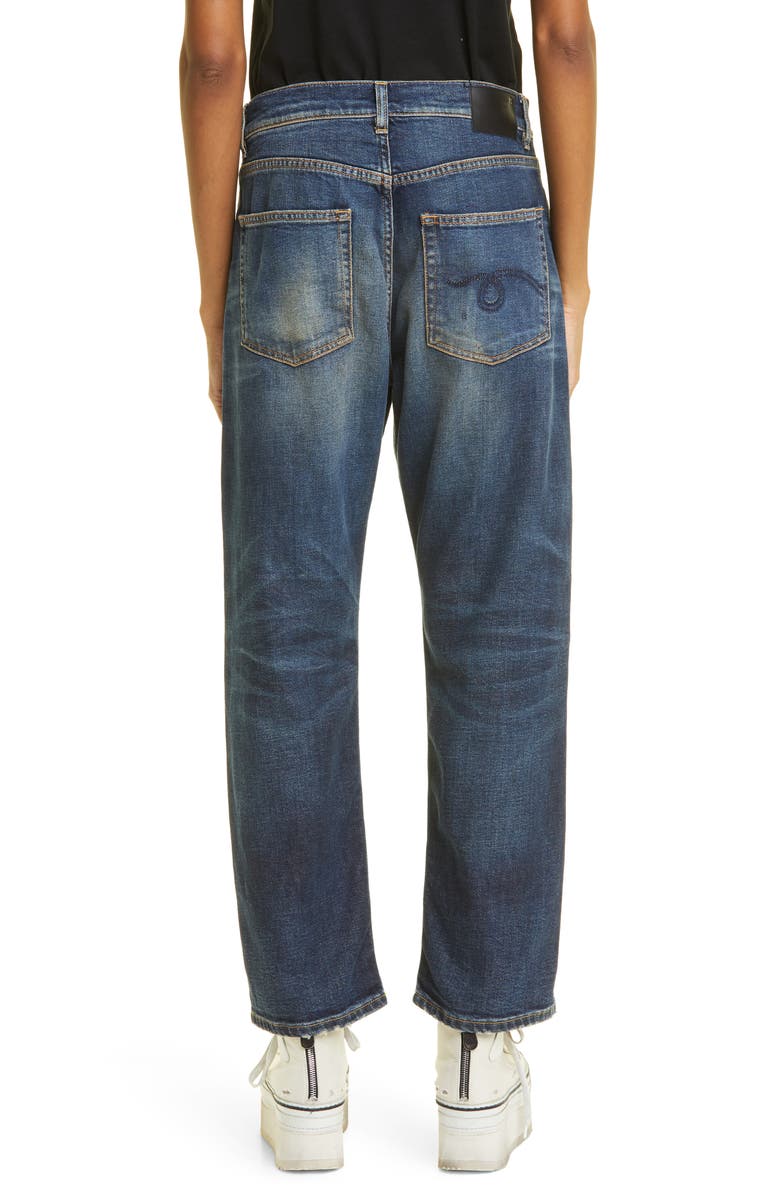 R13 Distressed Boyfriend Jeans, Alternate, color, 