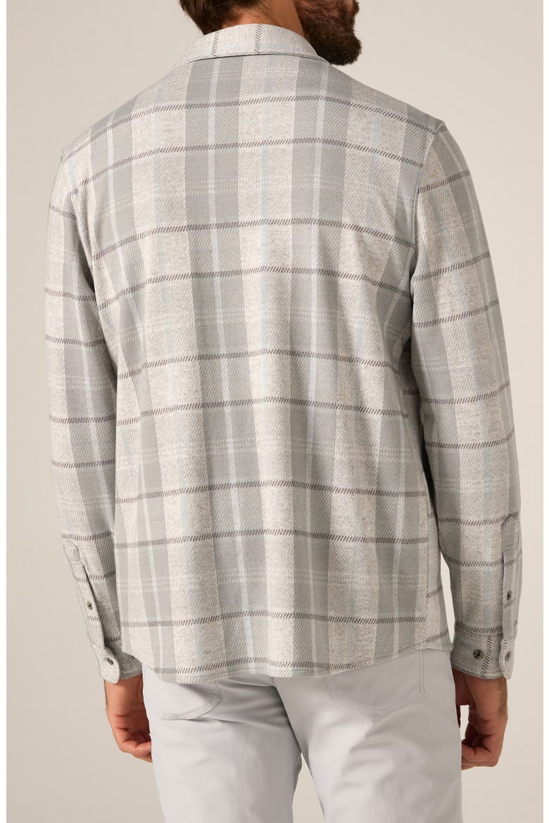 Generation Long Sleeve Plaid Performance Shirt, Alternate, color, SAGE