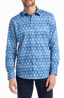 Robert Graham Warlow Cotton Button-Up Shirt