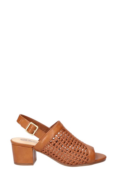 Bella Vita Adley Slingback Sandal In Tan