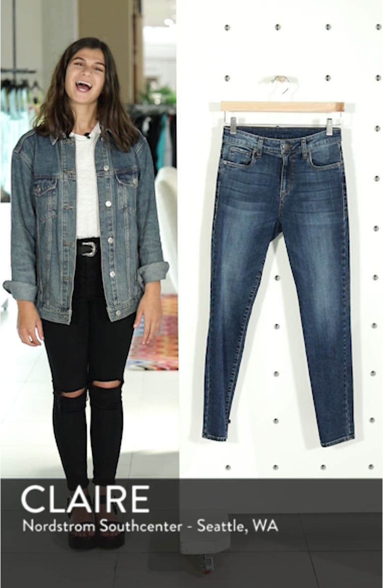 Emma High Waist Ankle Skinny Jeans, sales video thumbnail