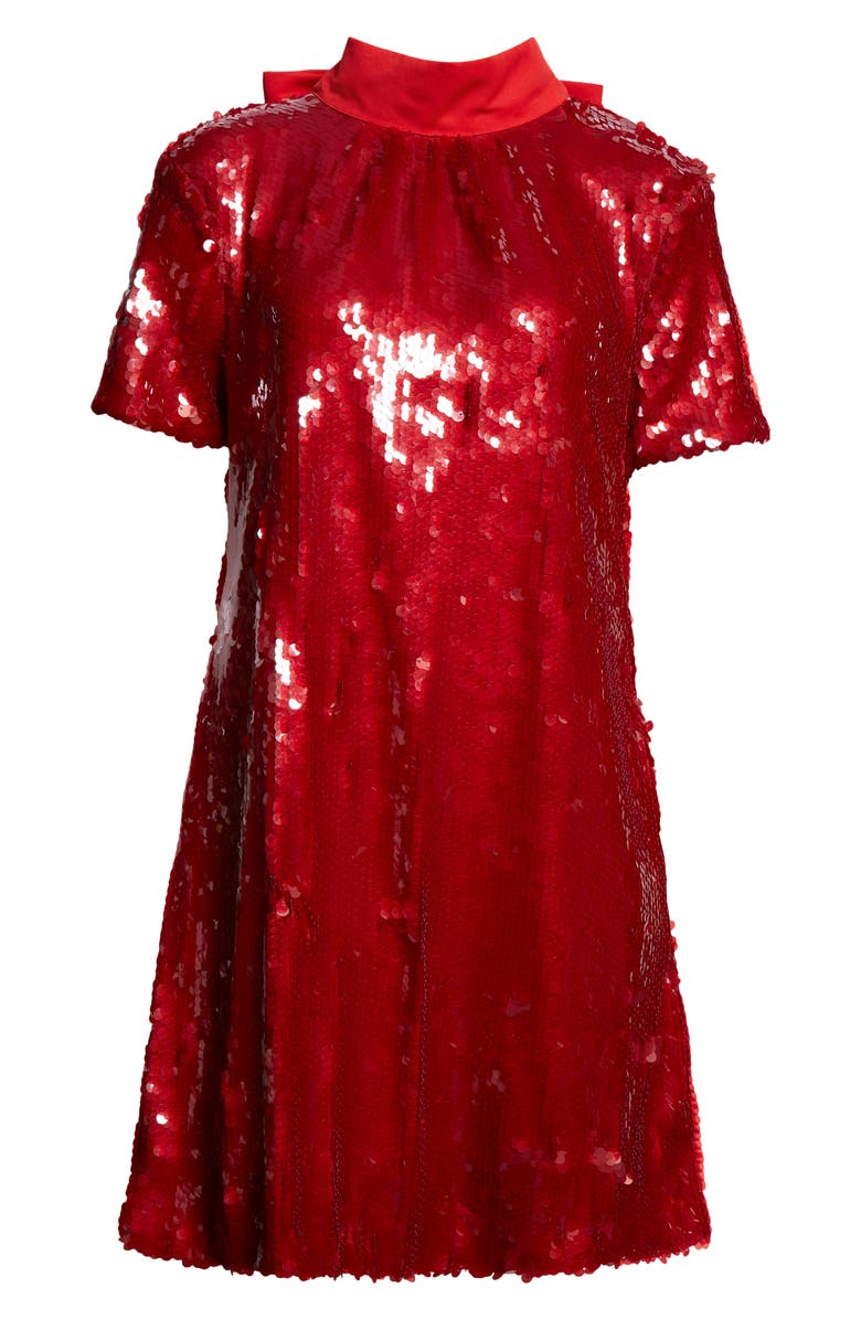 STAUD Ilana Sequin Minidress, Alternate, color,