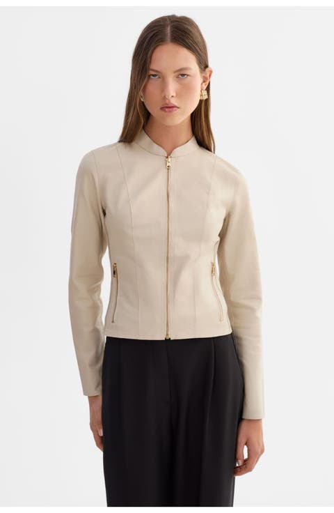 CHAPIN | Reversible Leather Bomber