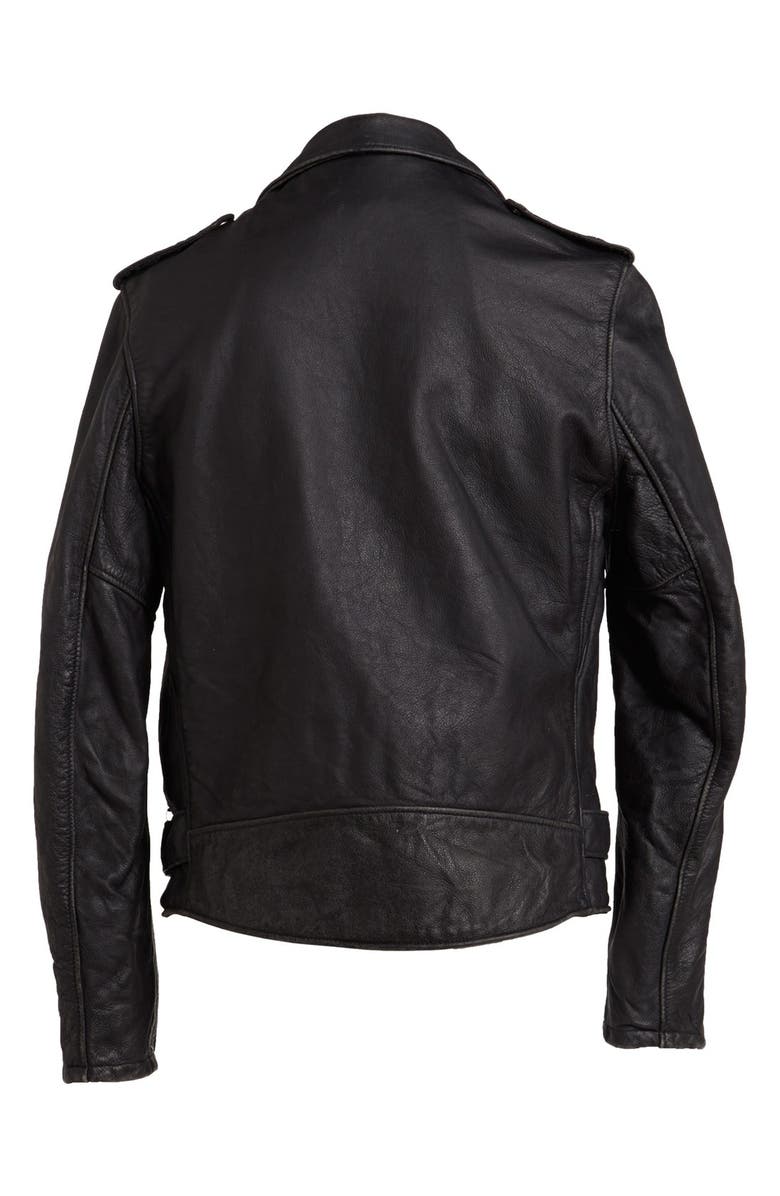 Schott NYC 'Perfecto 626' Leather Moto Jacket, Alternate, color,