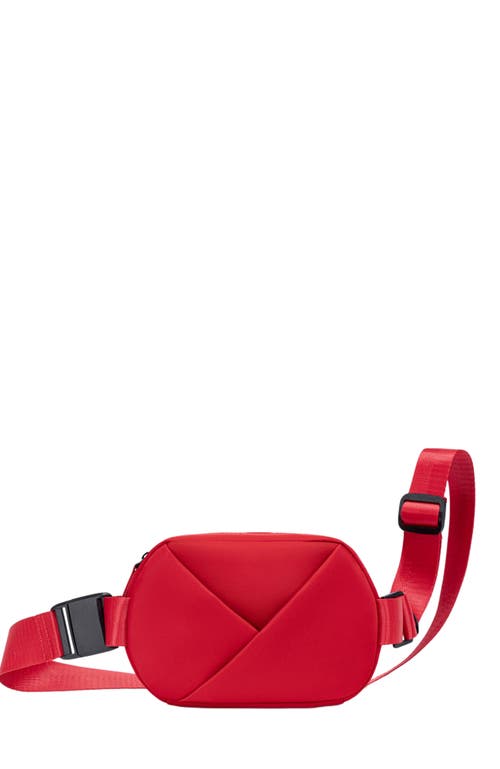 Lux and Nyx Origami Sling Bag and Belt Bag For Women in Cardinal Red at Nordstrom