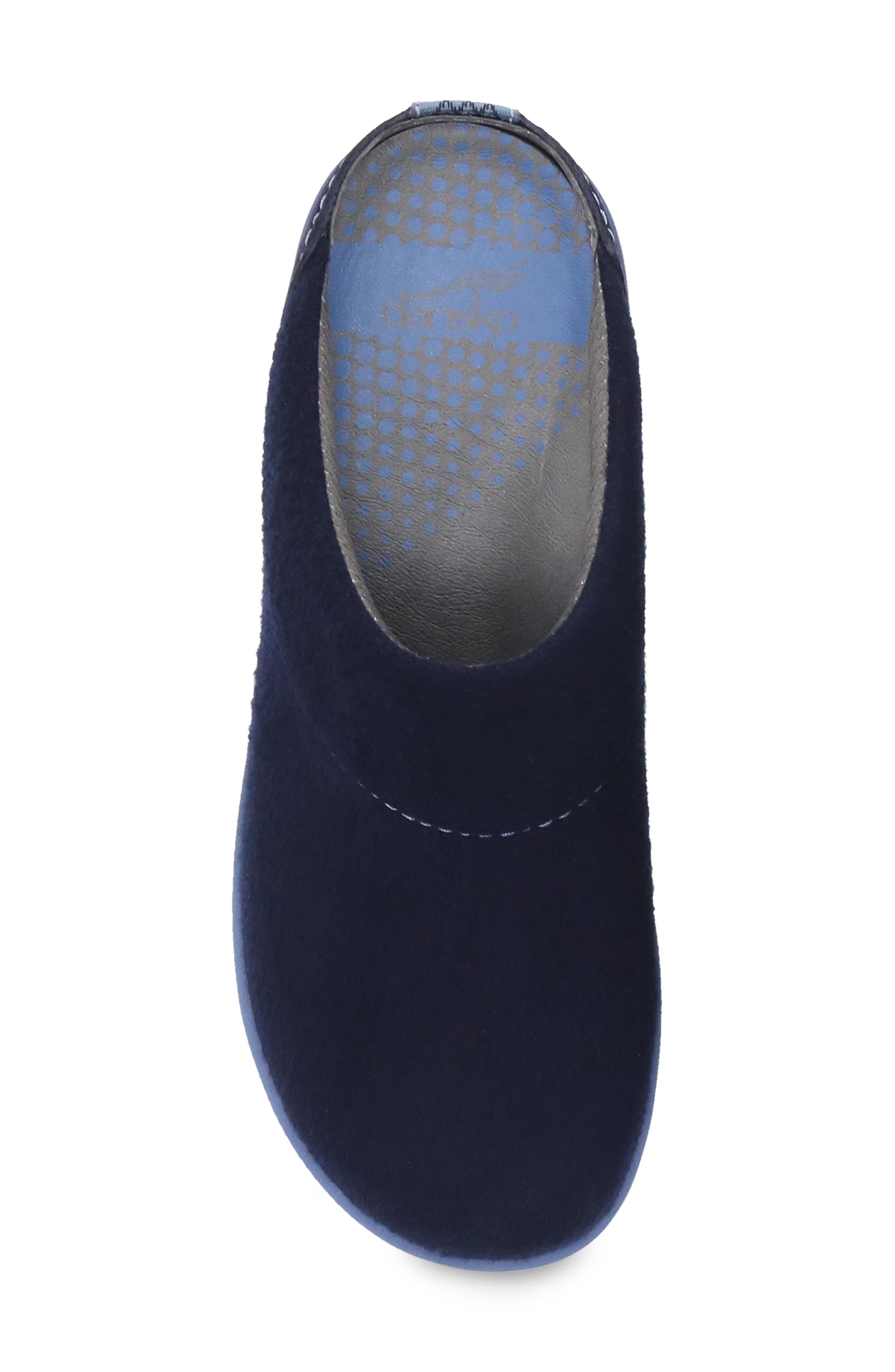 Lucie Clog, Alternate, color, NAVY