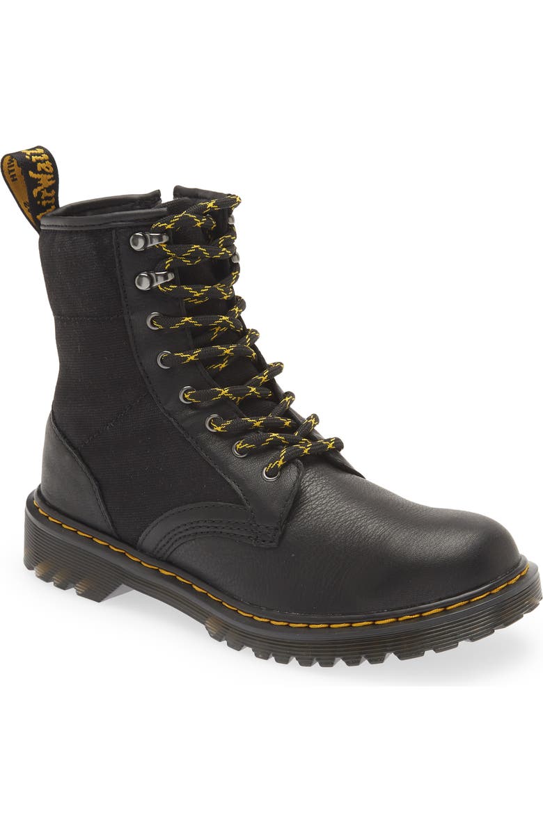 Dr. Martens Kids' 1460 Panel Combat Boot, Main, color,