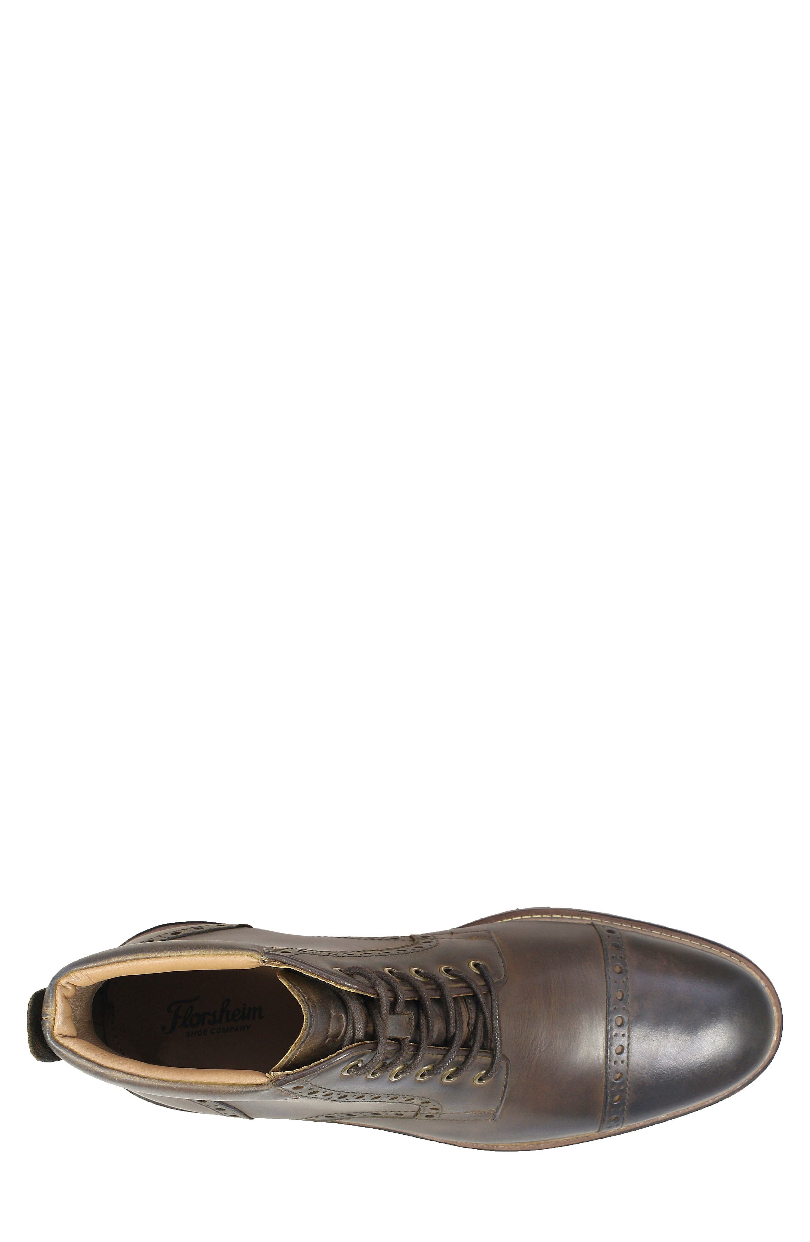 Florsheim Estabrook Cap Toe Boot, Alternate, color, 