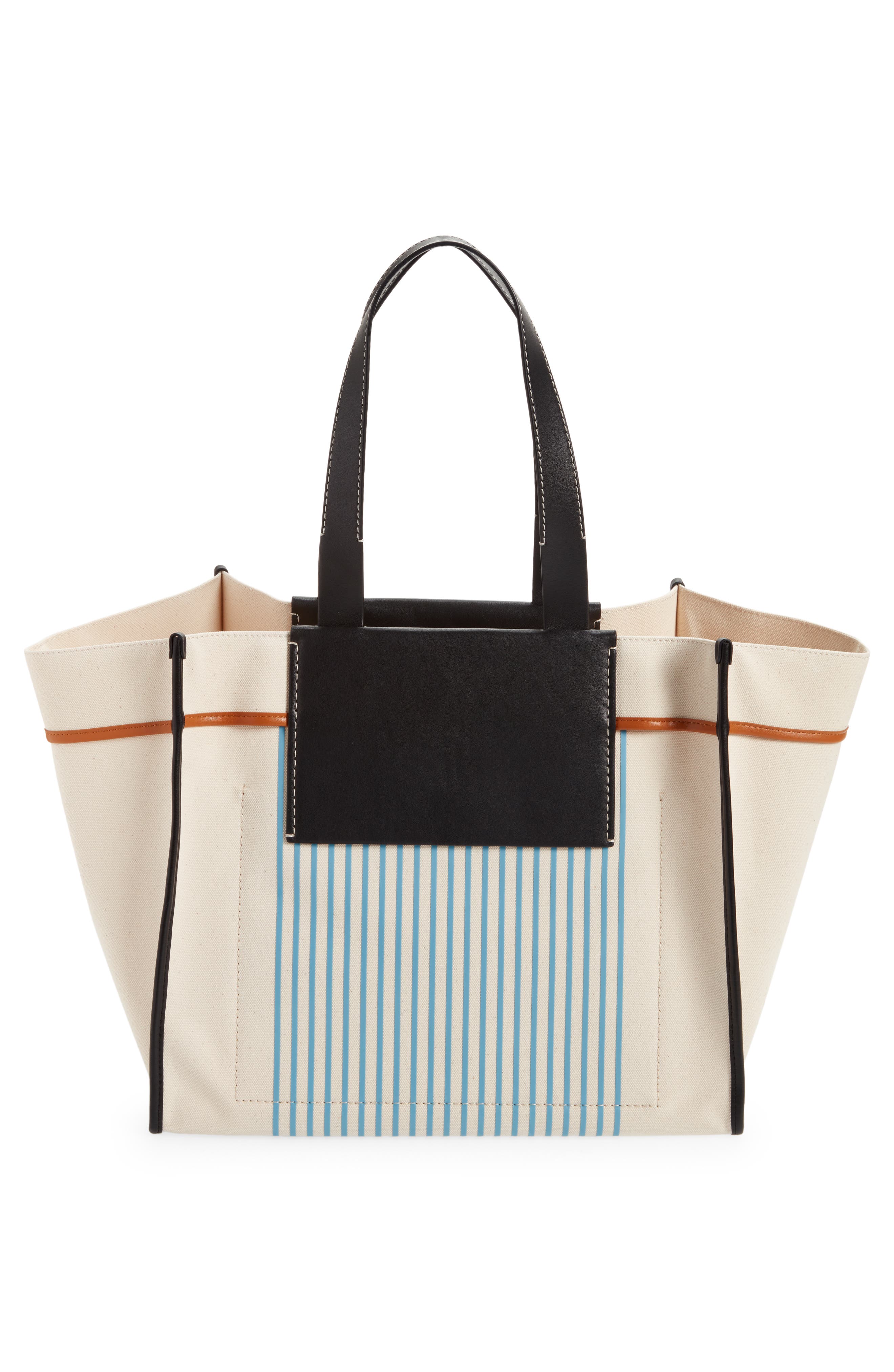 Proenza Schouler White Label X-Large Morris Stripe Tote Bag, Alternate, color, 