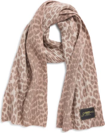 Womens Sweaters Ganni Leopard Sweater Leopard Print Organic Cotton