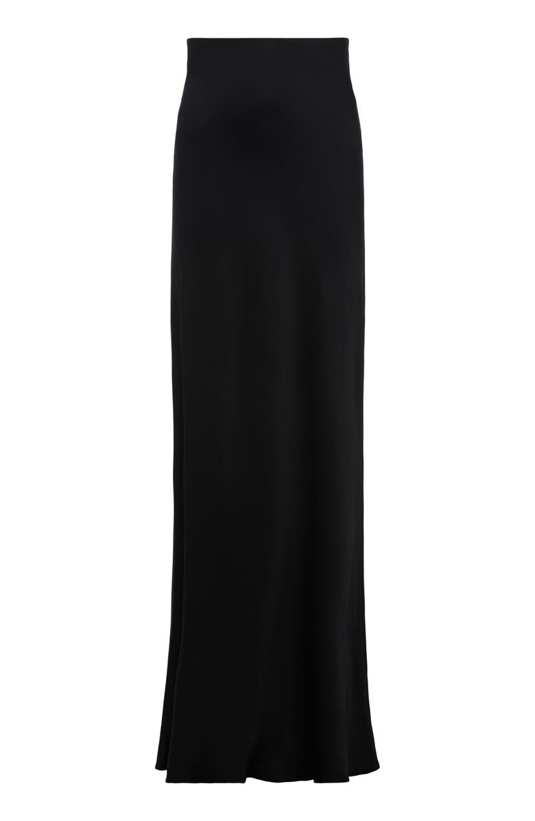 L'AGENCE Zeta Satin Maxi Skirt, Alternate, color,