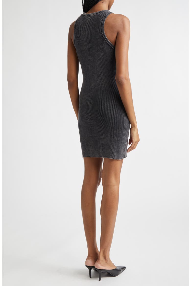 M-Anchorage-SL Rib Body-Con Minidress, Alternate, color, BLACK