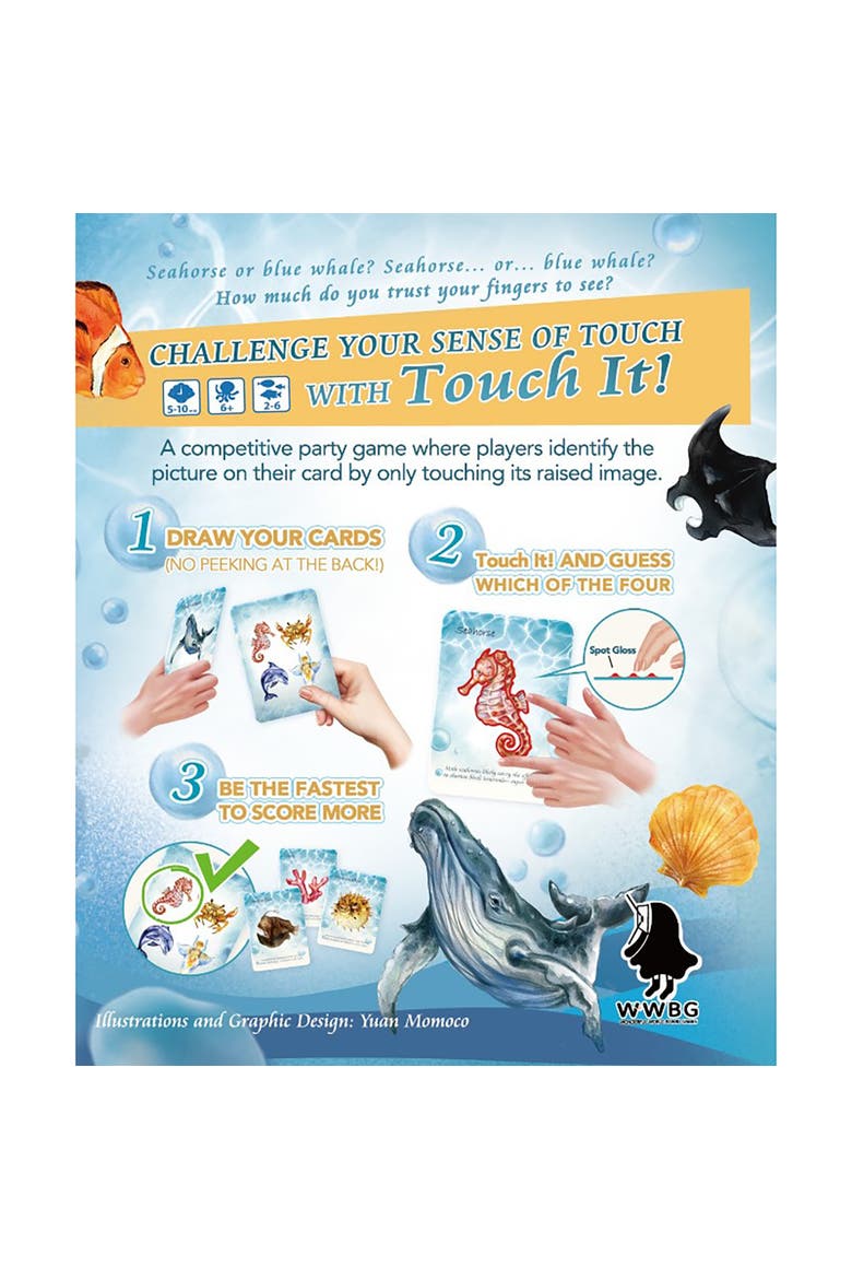 Wonderful World Touch It! Marine Life  Ages 6+, Alternate, color, Multicolored