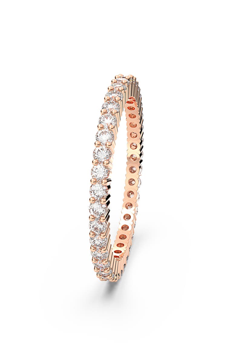 Swarovski Matrix Band Ring, Alternate, color, Rose Gold