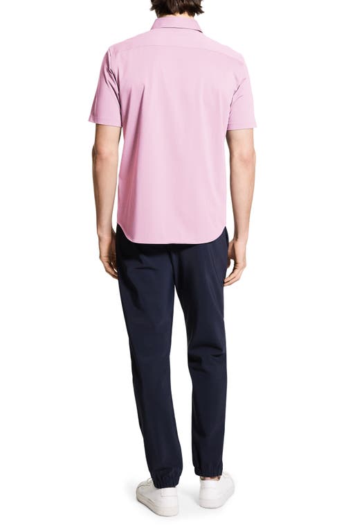 Theory Irving Short-sleeve Shirt In Structure Knit