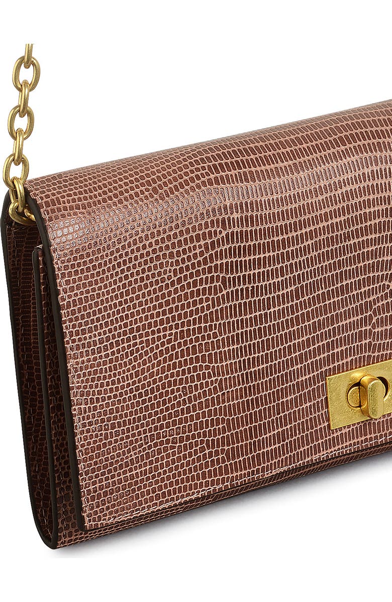 Radley Carpenter Yard Lizard Embossed Crossbody Bag, Alternate, color, Prairie Pink