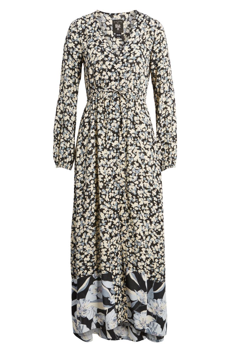 Billabong Kimono Maxi Dress, Alternate, color, 