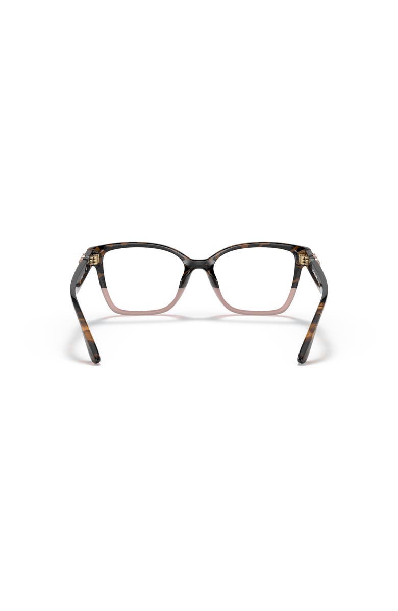 Michael Kors 53mm Square optical glasses, Alternate, color, Tortoise