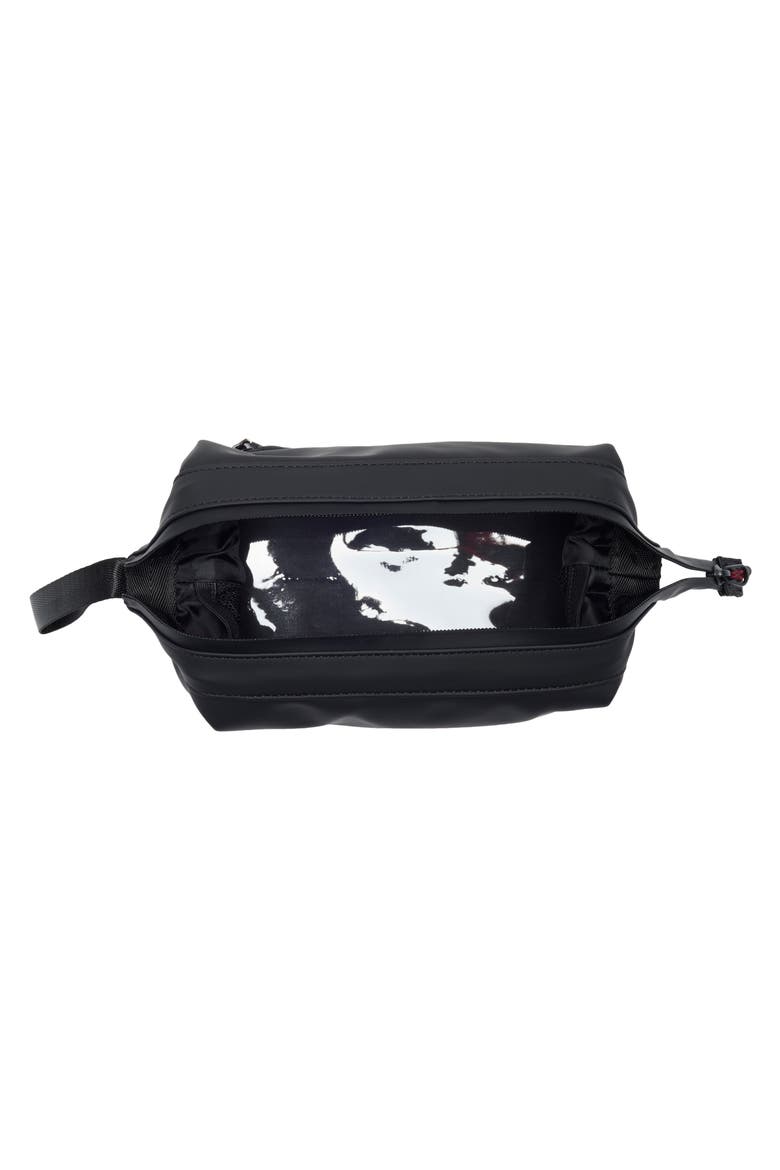Rubberized Dopp Kit, Alternate, color, BLACK